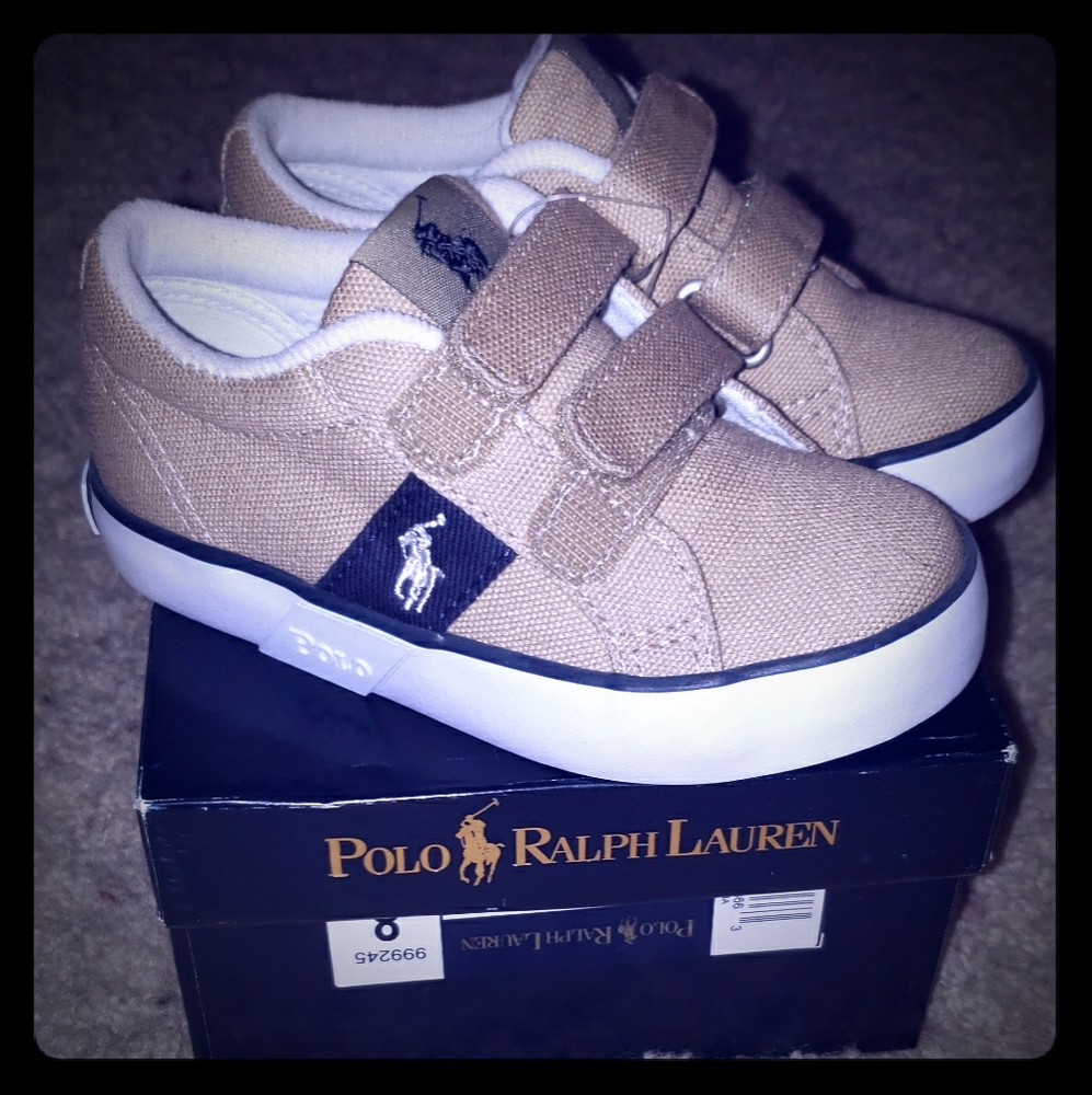 Tan Polo Ralph Lauren shoes